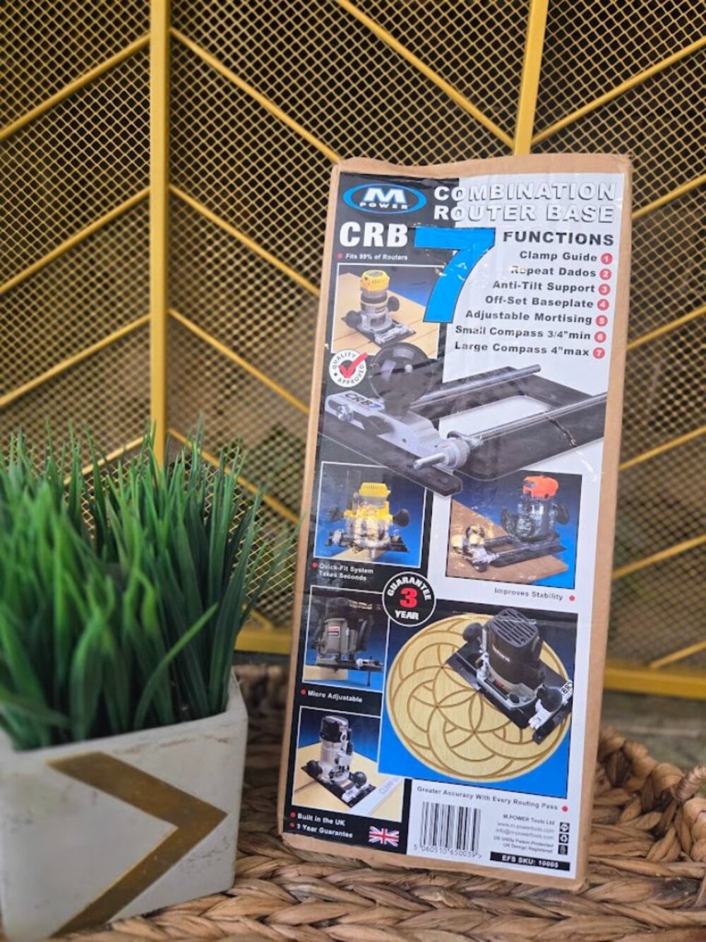 M.POWER CRB7 Combination Router Base Mk3, NEW IN BOX
